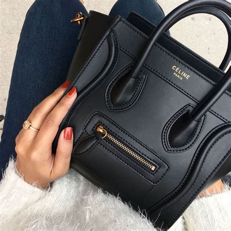 how to spot a fake celine micro luggage|what is a celine bag.